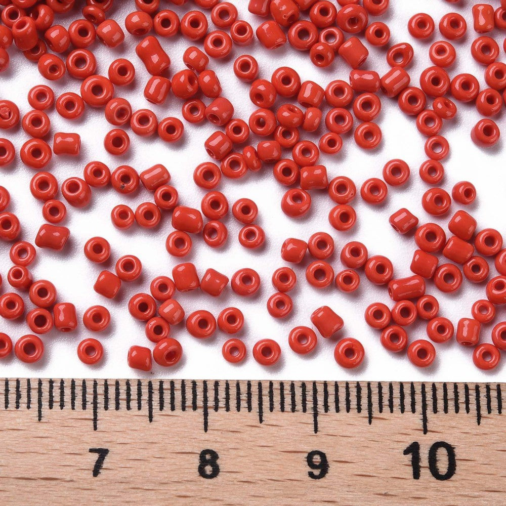 Red - 12/0 Opaque (50g) - Seed Beads
