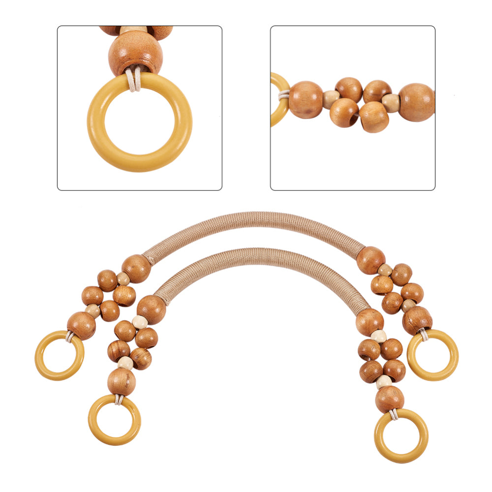 Bag Handles - Wood (1 Set)