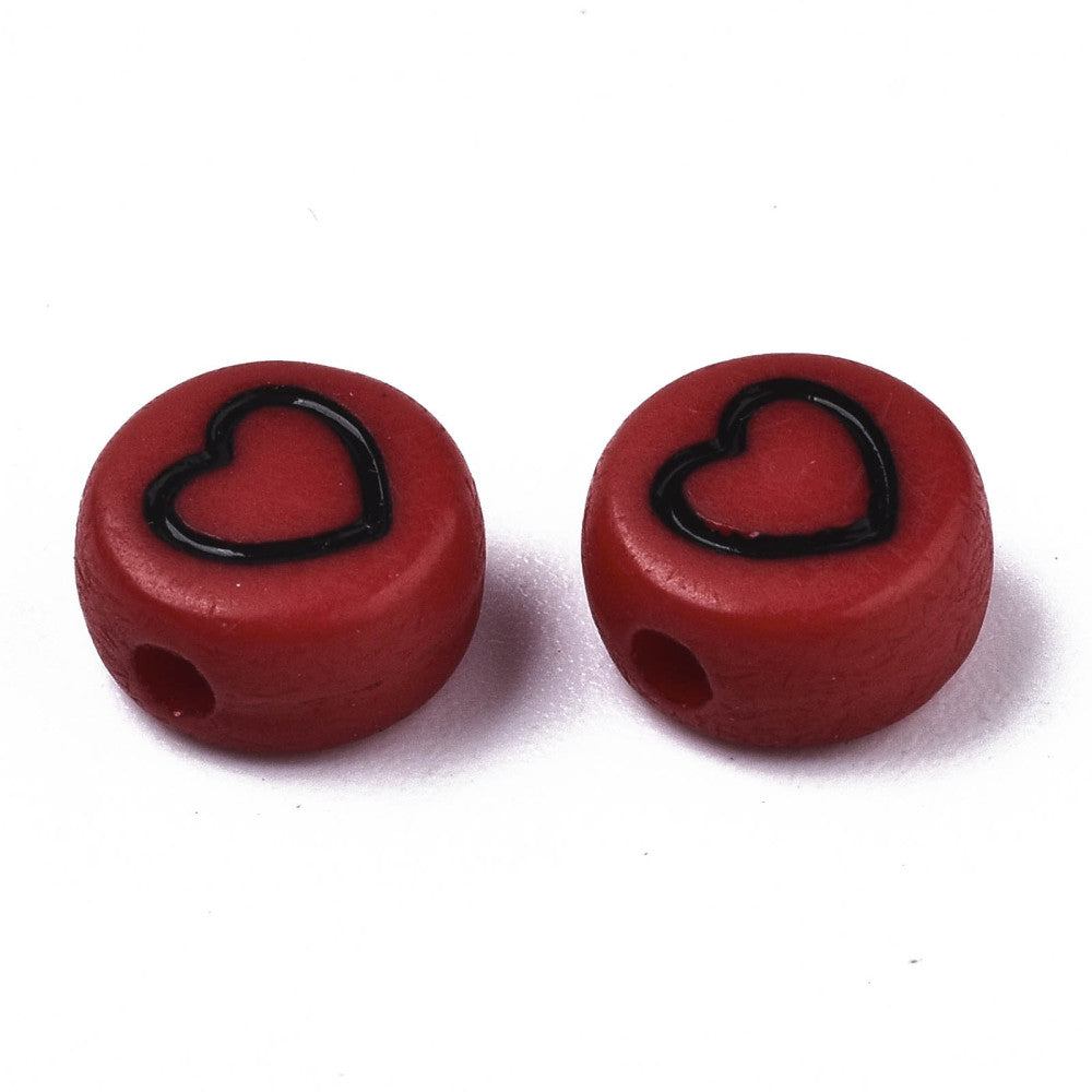 Stars Moons Hearts - Colours/Black (50)