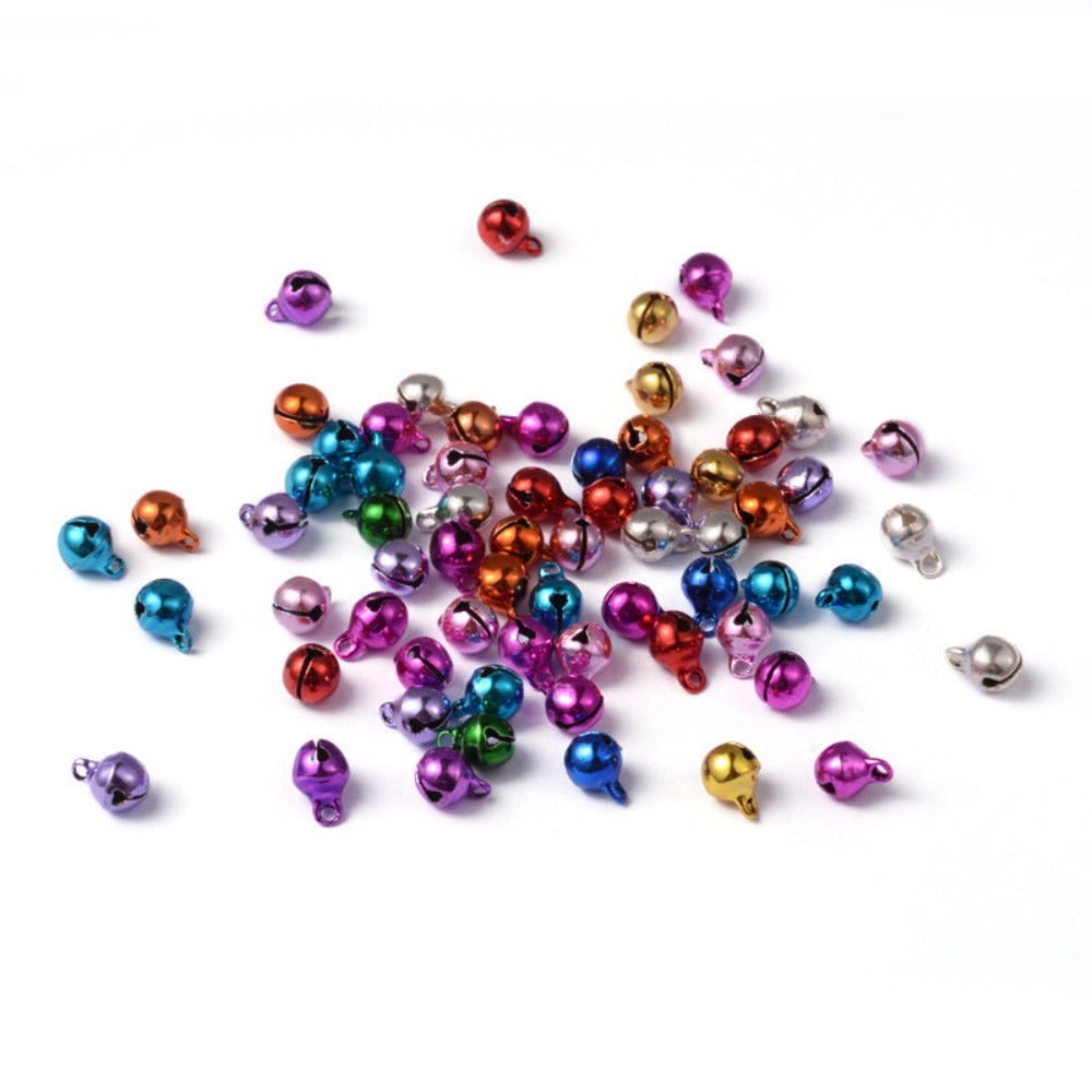 6mm Bells (100) - Mixed Colours