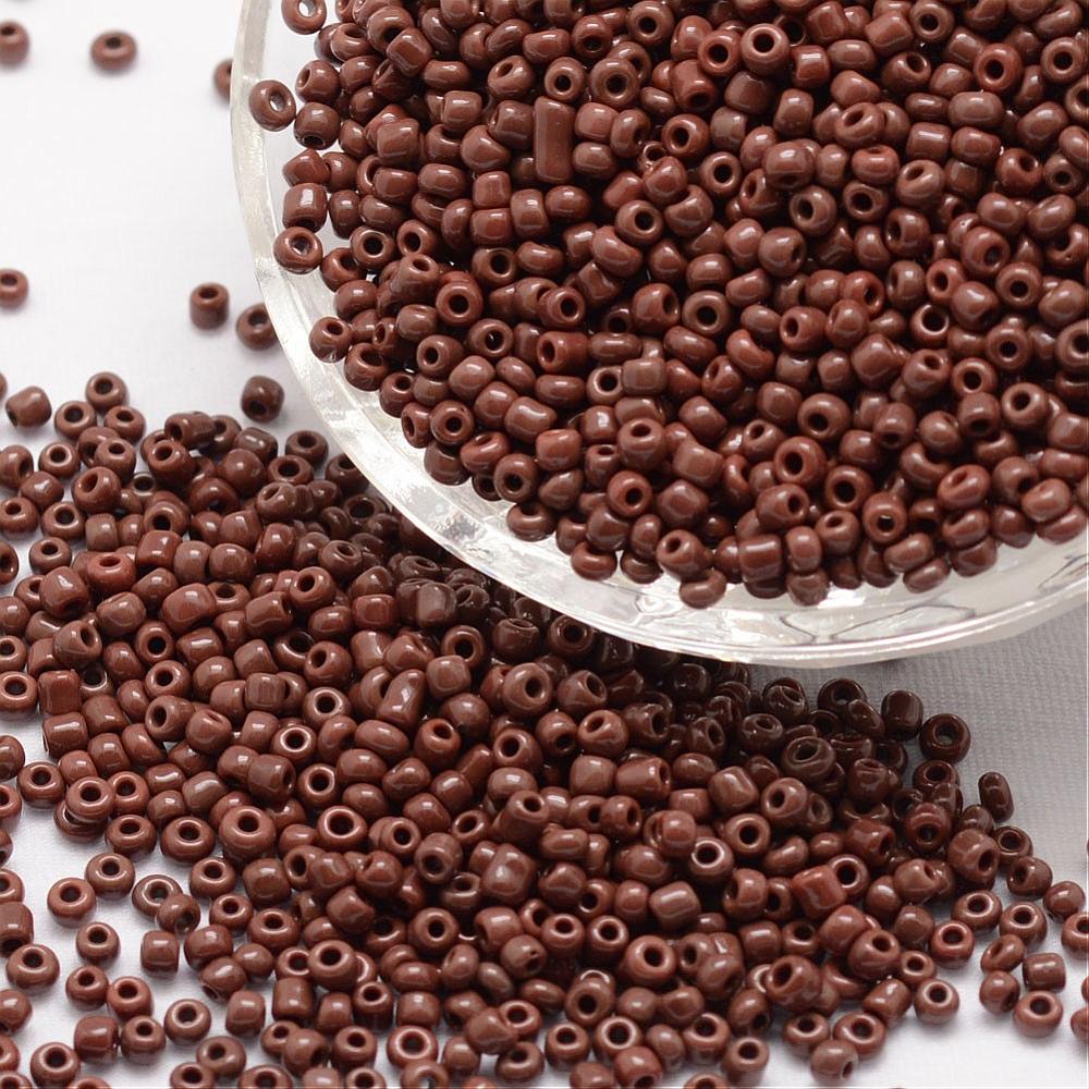 Brown - 8/0 Opaque (50g) - Seed Beads