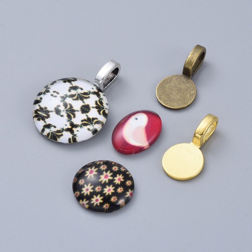 Pendant Bail - Gold ROUND (5)