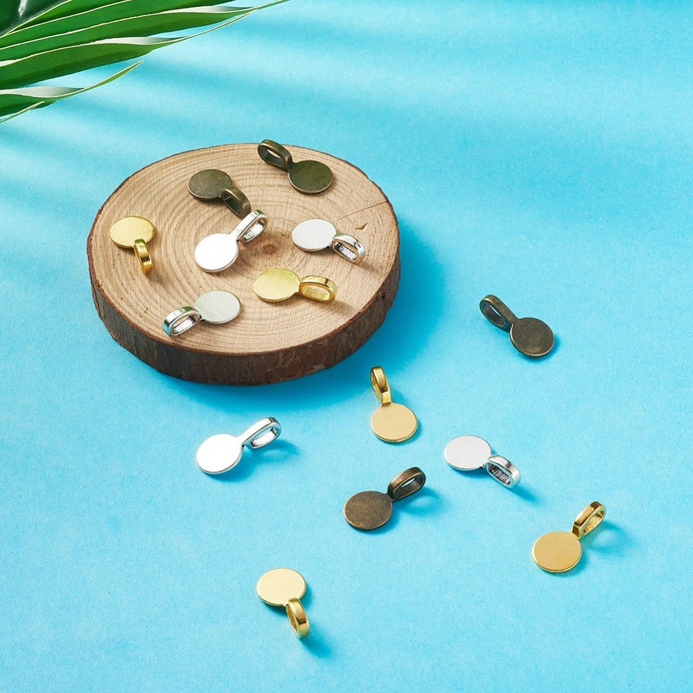 Pendant Bail - Gold ROUND (5)