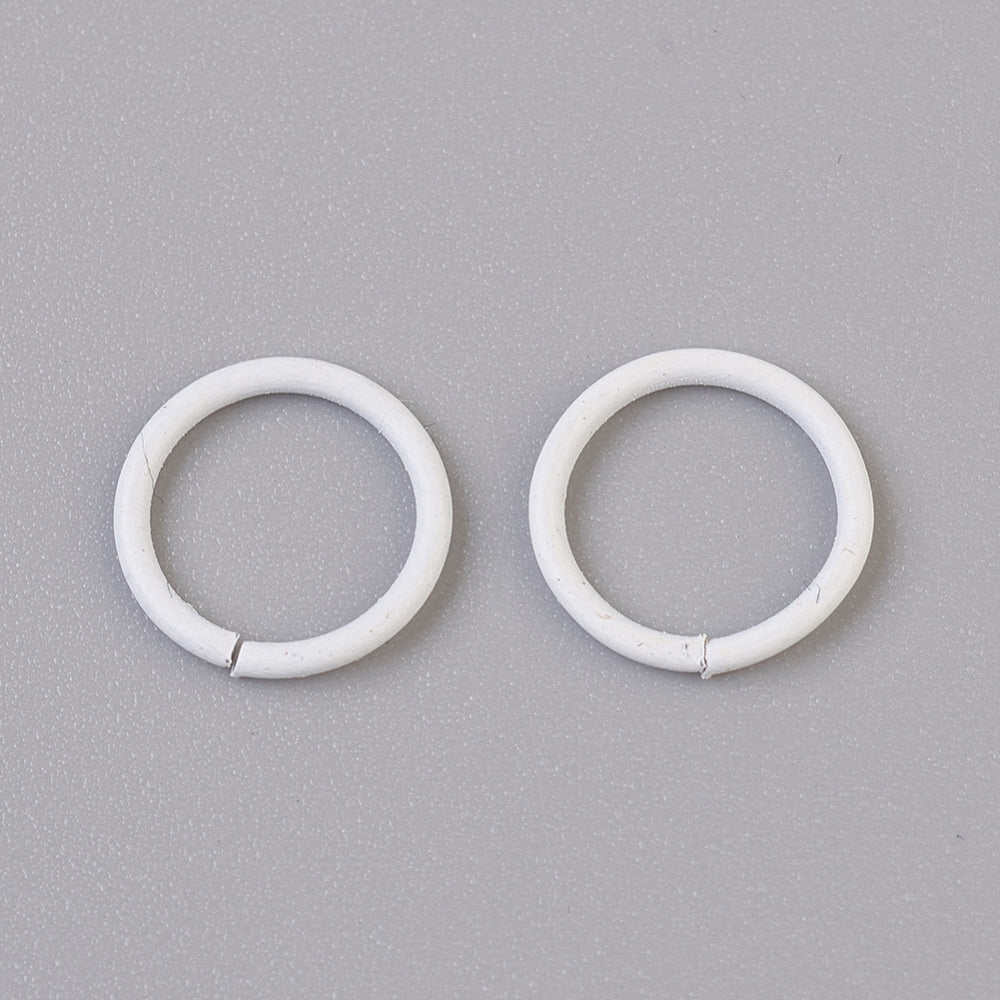 10mm Jumprings (20) - White