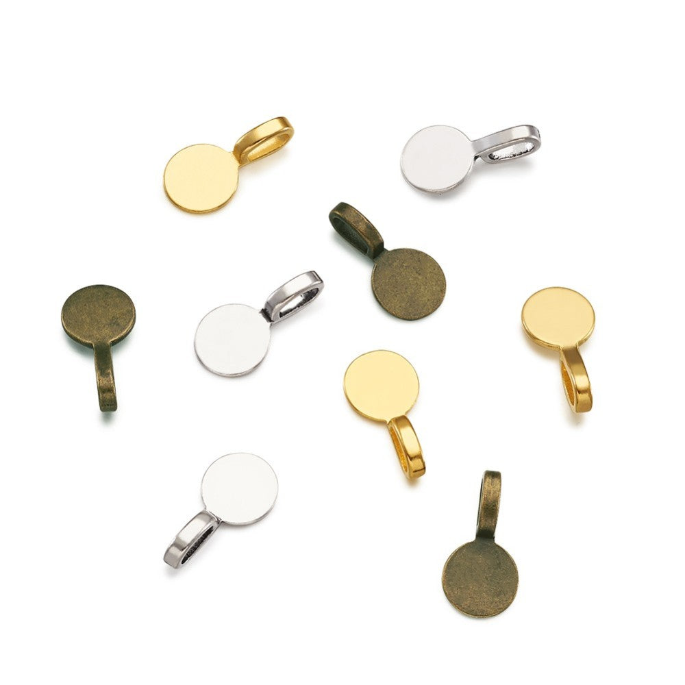 Pendant Bail - Gold ROUND (5)