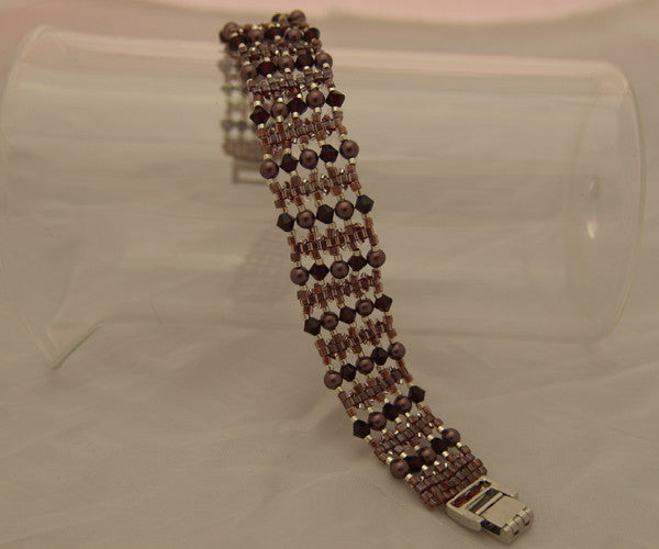 Blue/Purple Shabby Chic Bracelet Kit