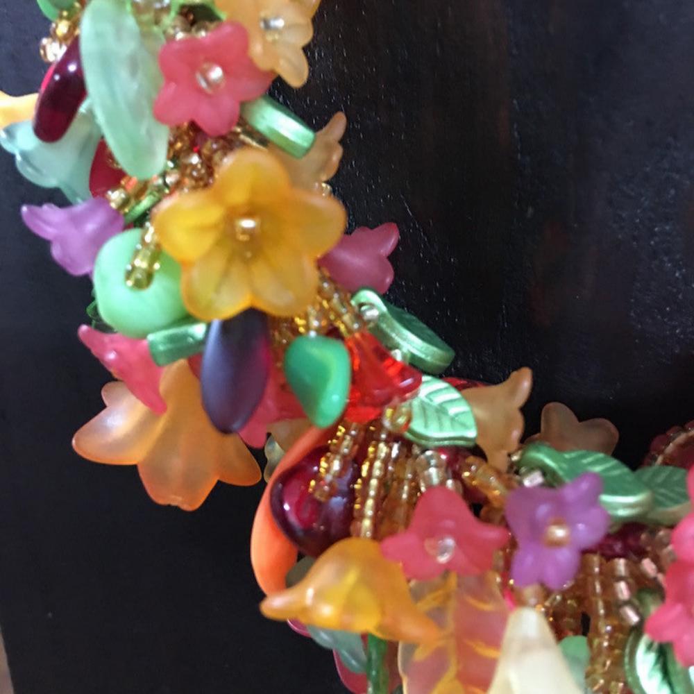 Along the Garden Path Necklace Kit - Autumn