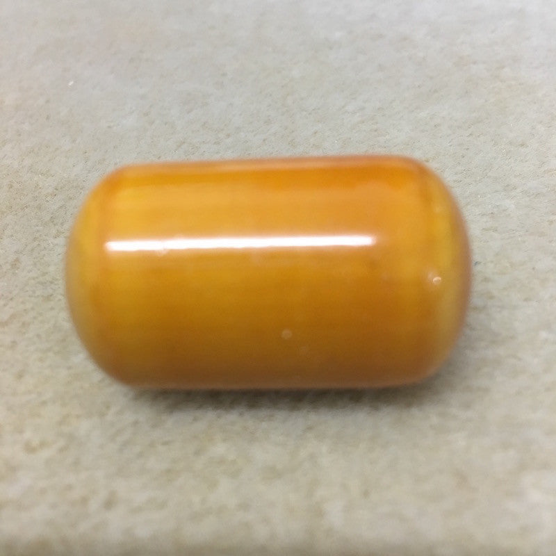 Tube 31x18mm Bead (5) - Vintage Lacquered Wood