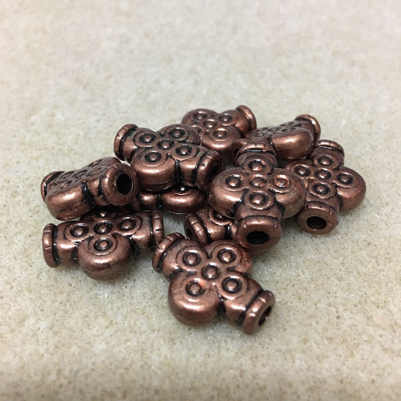 18x14mm Cross (10) - Ancient Brass - Moroccan Style Vintage Beads
