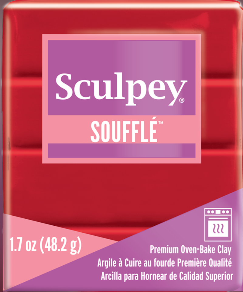 Cherry Pie (48.2g) - Sculpey Souffle Polymer Clay