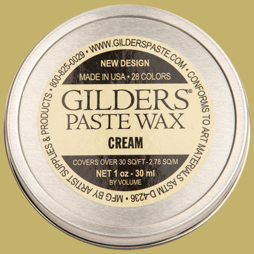 Gilders Paste Wax - Cream (Off White)