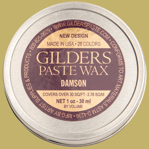 Gilders Paste Wax - Damson (Deep Purple)