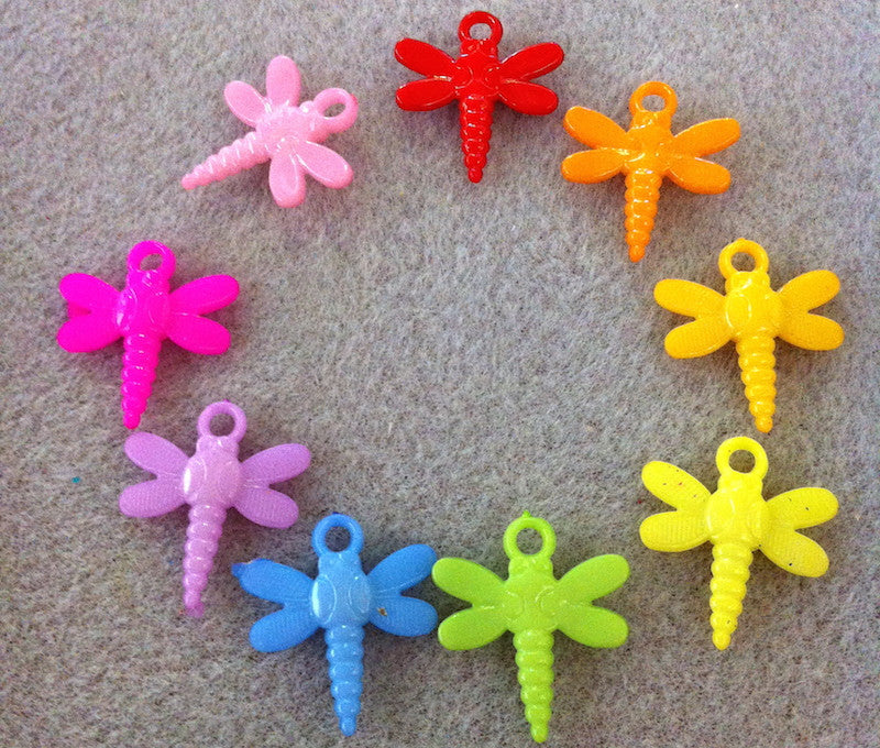 Dragonfly Charm Beads (25)