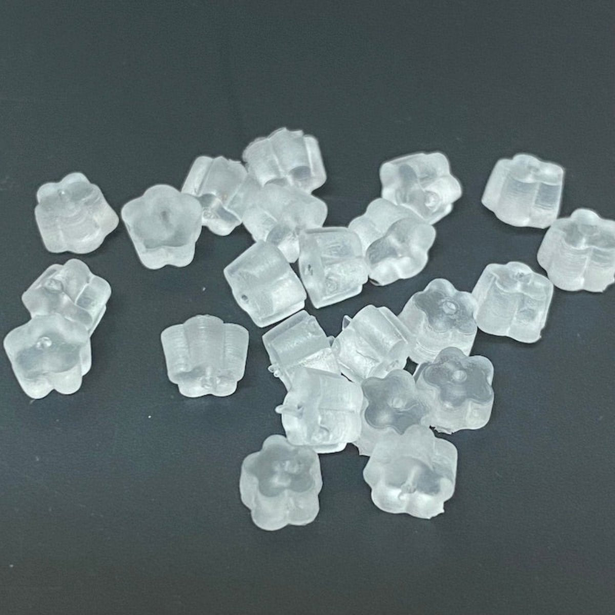 Earring (Flower) Backs (100) - Silicone