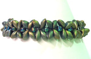 Green Metallic Flutterby Bracelet Kit