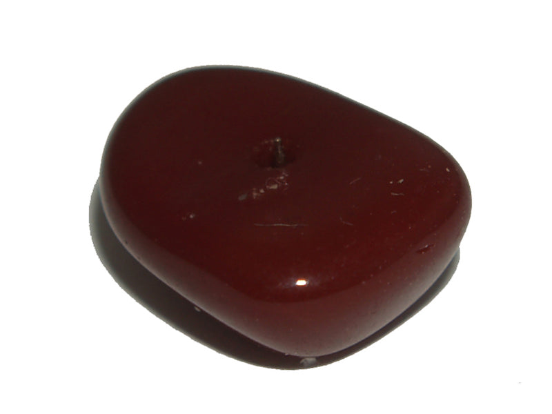 5x13mm Chip (25) - Wine Red Lustre - Vintage Czech Glass Beads