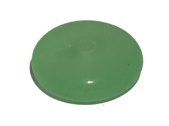 Milky Green 8mm Rondelle Qty: 50 beads - Bead Shack