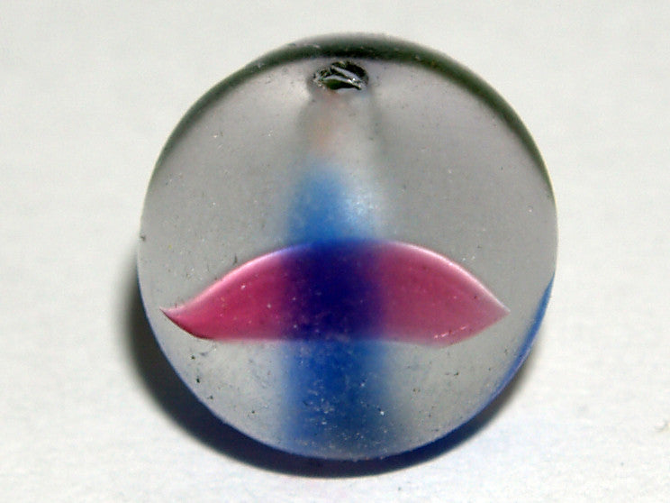 Blue/Green/Pink Givre 5mm Round Qty:10 beads - Bead Shack