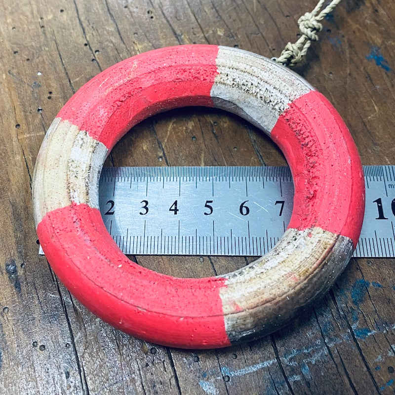 Buoy (1) - Blue - Nautical Wood Craft Decoration