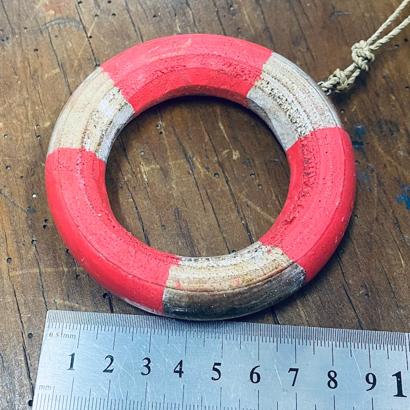 Buoy (1) - Blue - Nautical Wood Craft Decoration