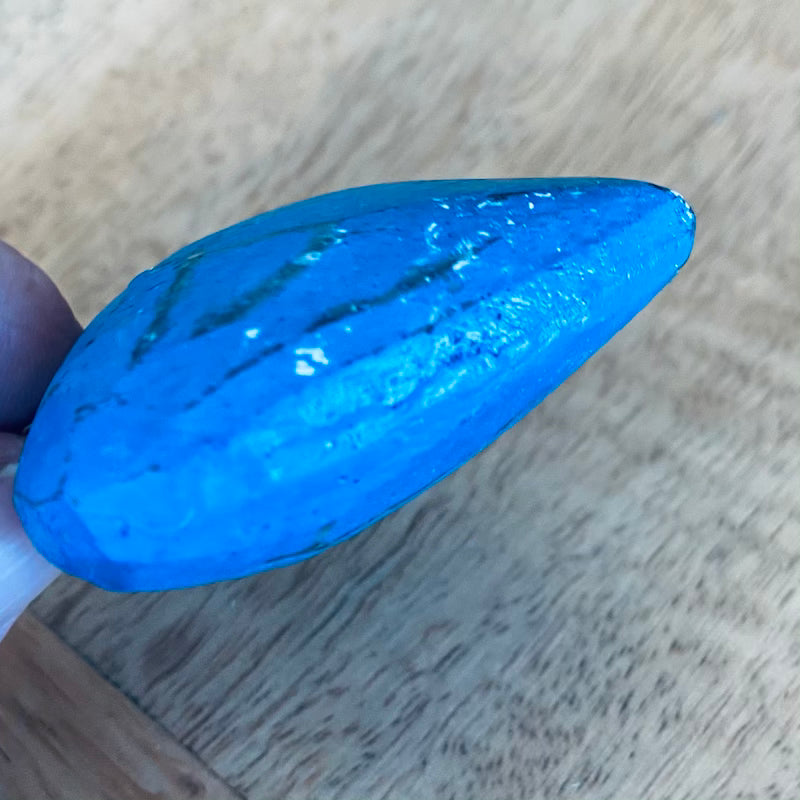 Heart (1) - Blue - Nautical Wood Craft Decoration