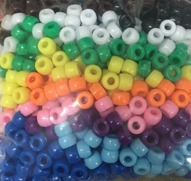 9mm Pony Beads (1,000) - Girls