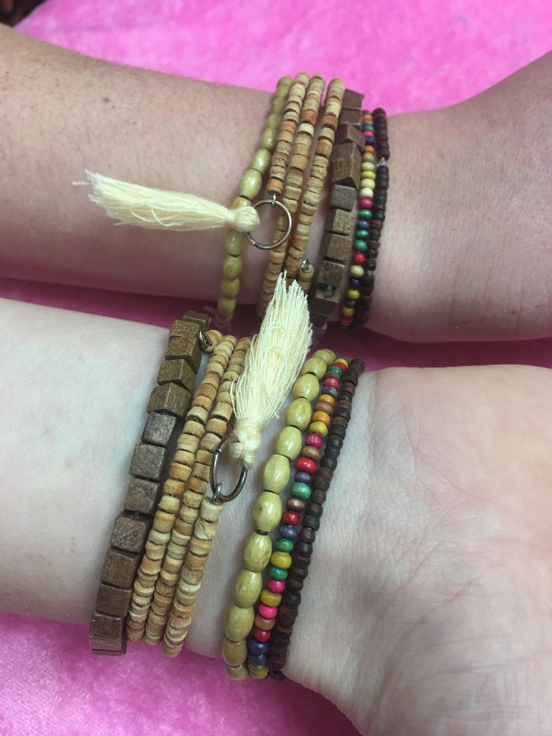 Marathon Beaded Bracelet BOHO Event - October 9th