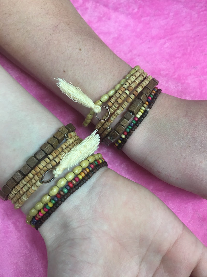 Marathon Beaded Bracelet BOHO Event - October 9th