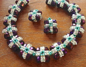 Regal Jewels Bracelet & Earrings Pattern