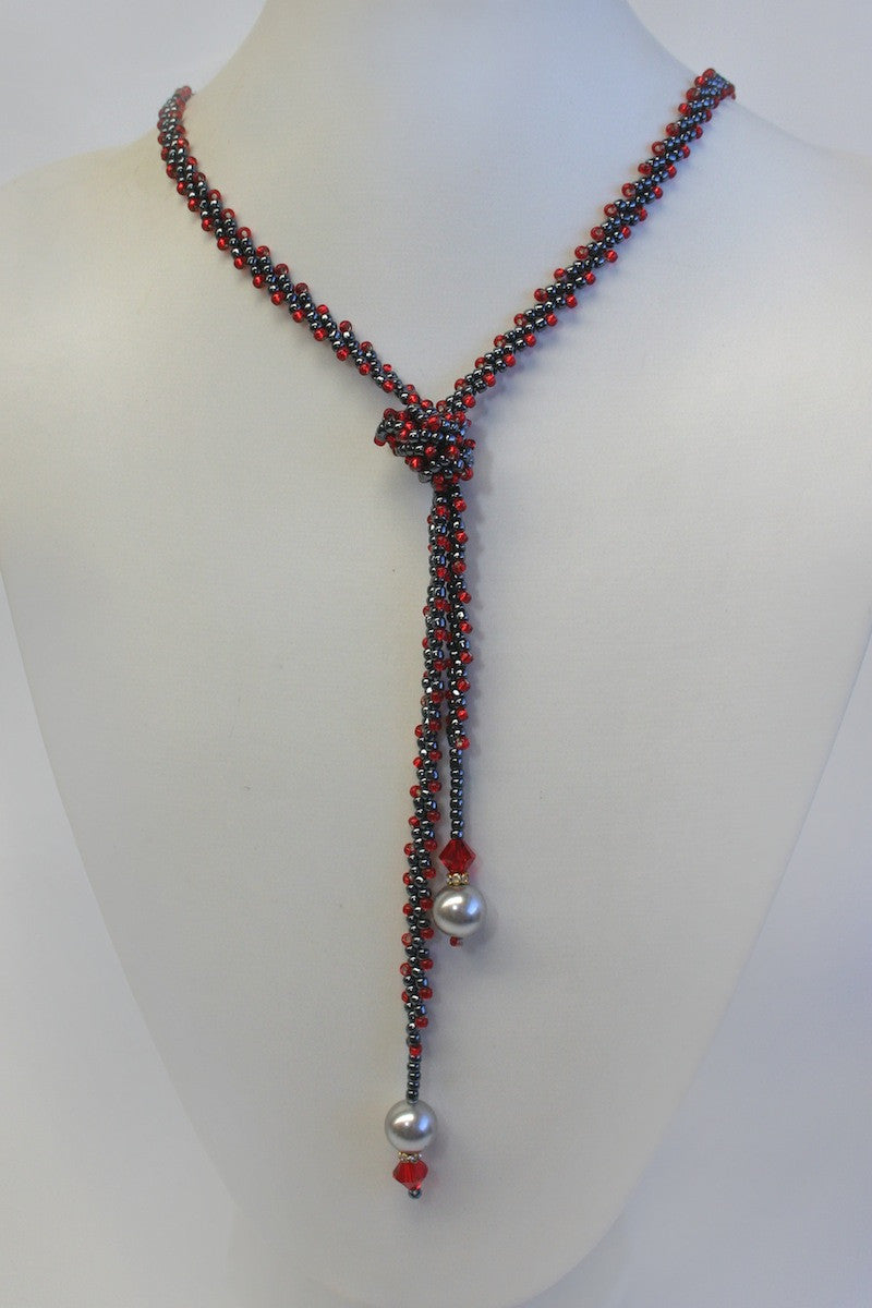Open Lariat Necklace Pattern