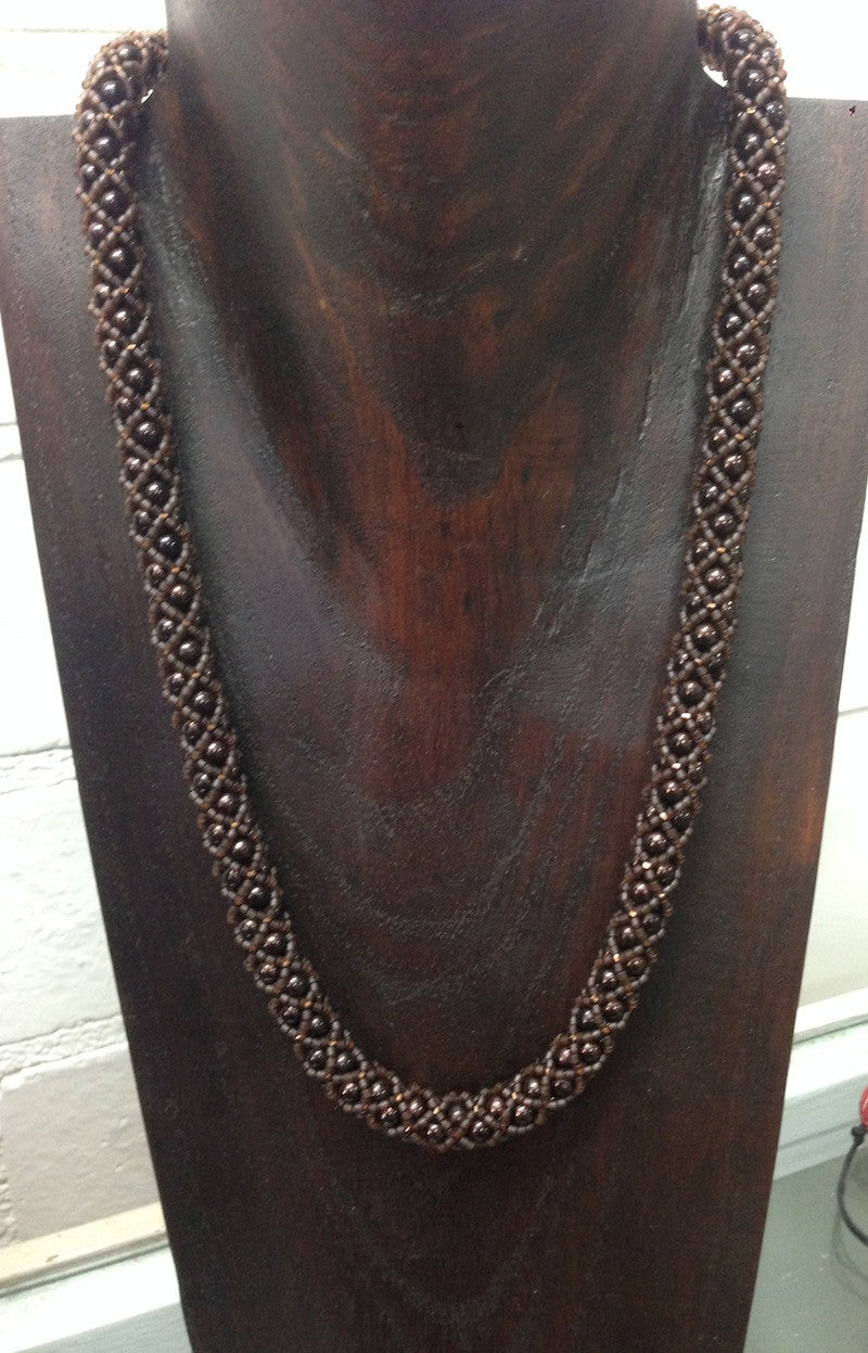 Chenille Necklace Pattern