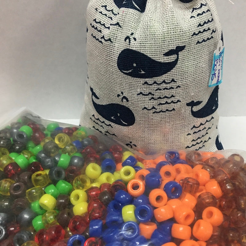 9mm Pony Beads (1,000) - Boys