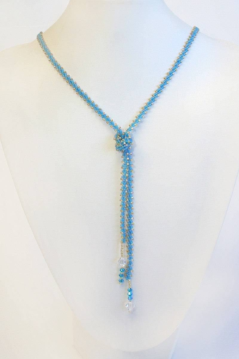 Crystal Lasso Necklace Pattern