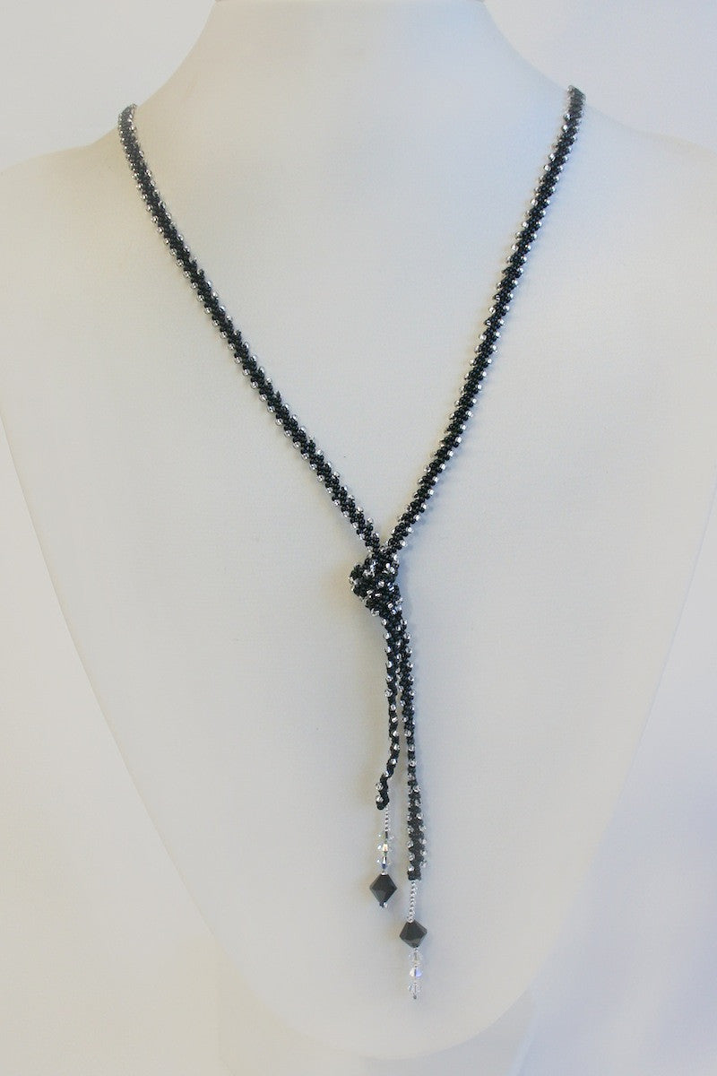 Crystal Lasso Necklace Pattern