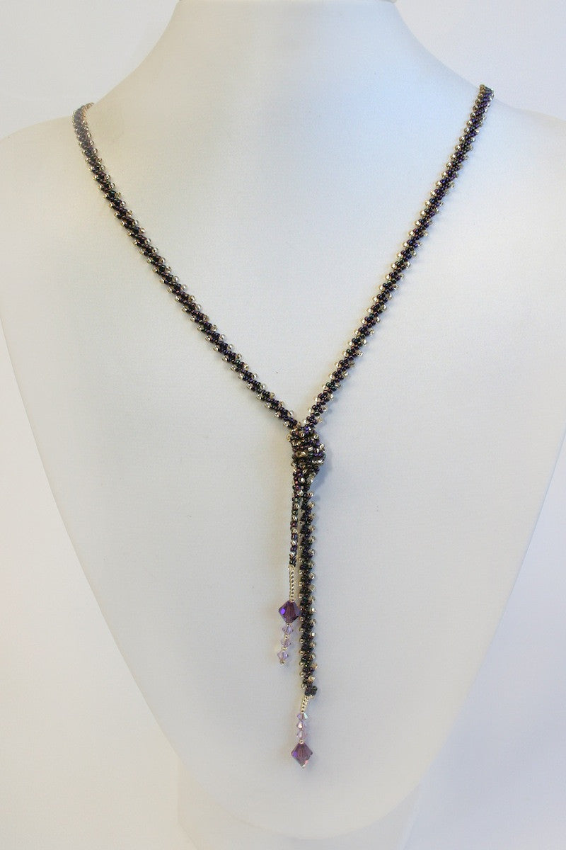 Crystal Lasso Necklace Pattern
