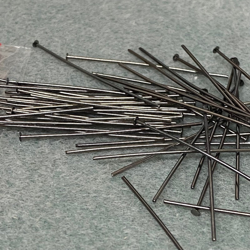 41mm Headpin - Black Nickel