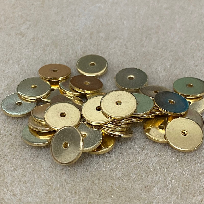 10mm Washers (50) - Gold