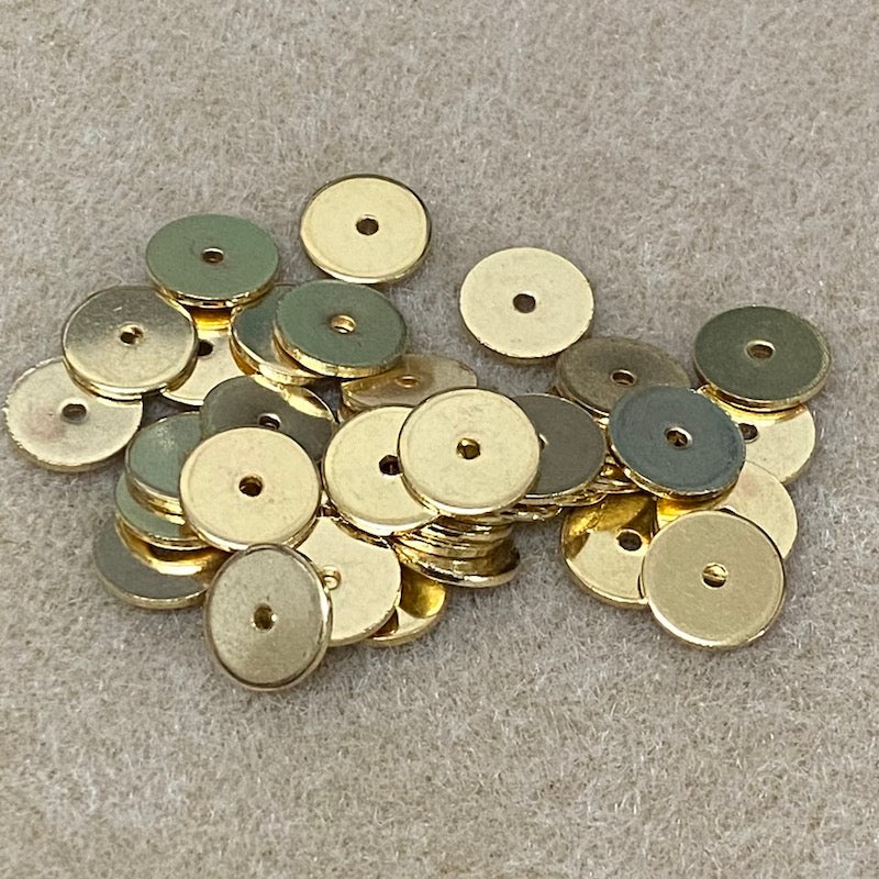 10mm Washers (50) - Gold