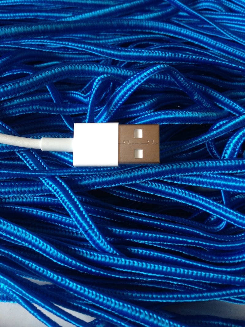 Soutache Braided Cords (10m) - Electric Blue