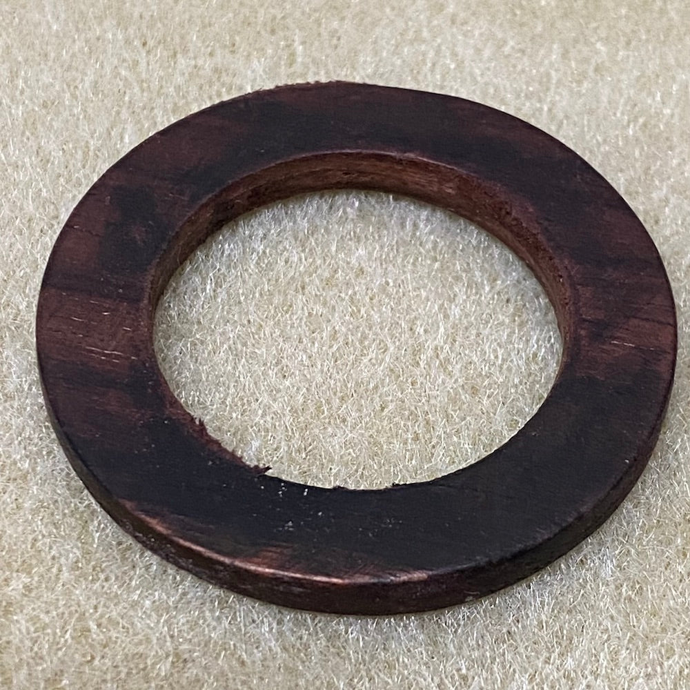 35mm Wood Rings (10) - Teak