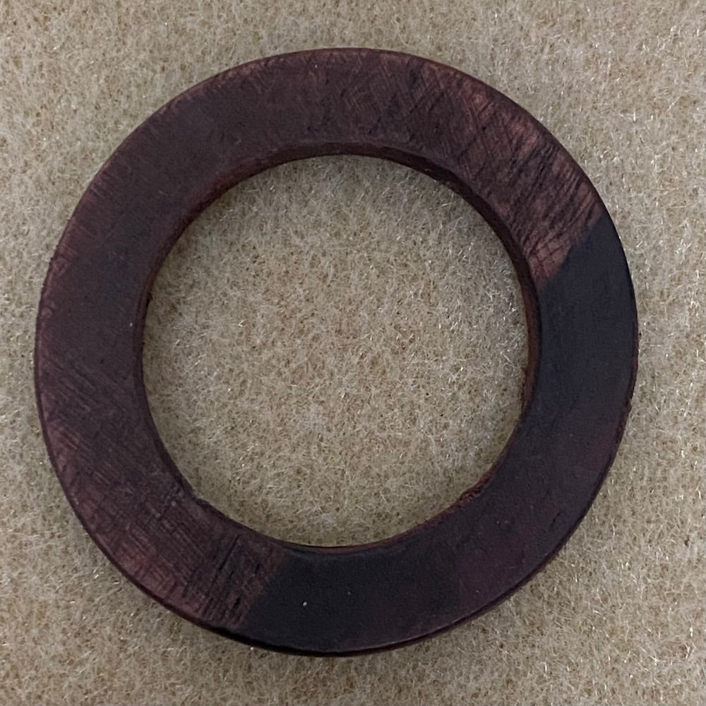 35mm Wood Rings (10) - Teak