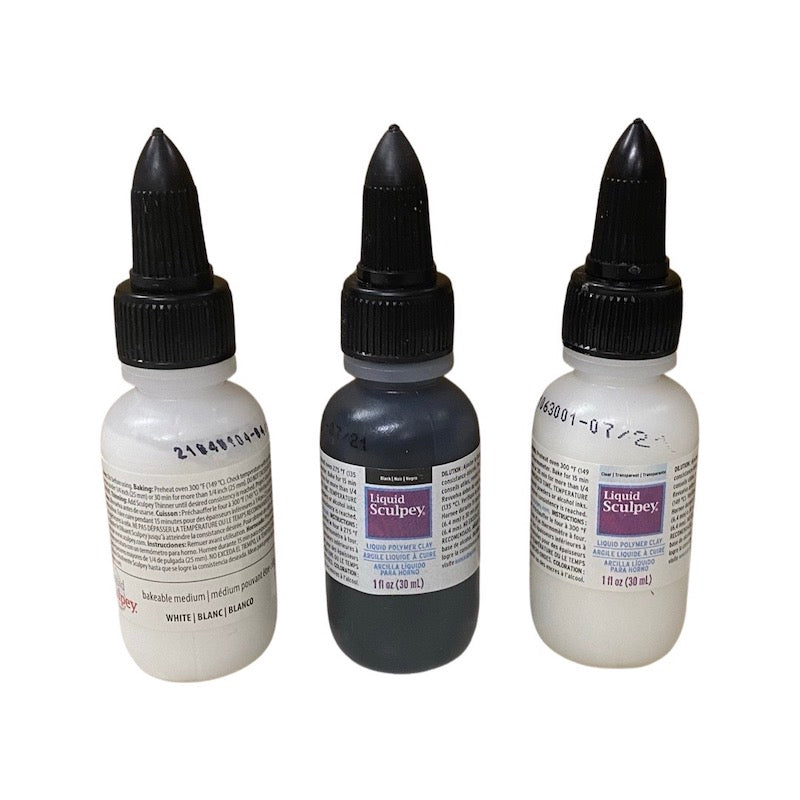 Liquid Sculpey - BASICS (3 x 30ml)