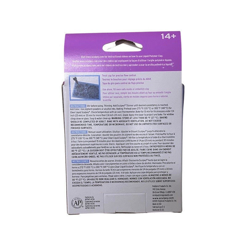 Liquid Sculpey - BASICS (3 x 30ml)