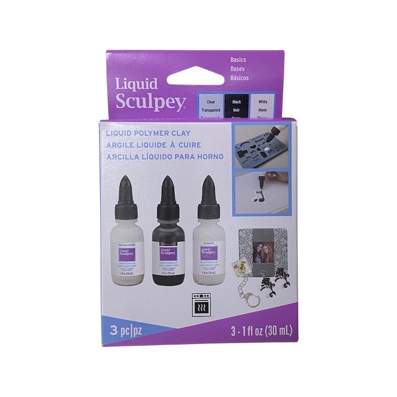 Liquid Sculpey - BASICS (3 x 30ml)