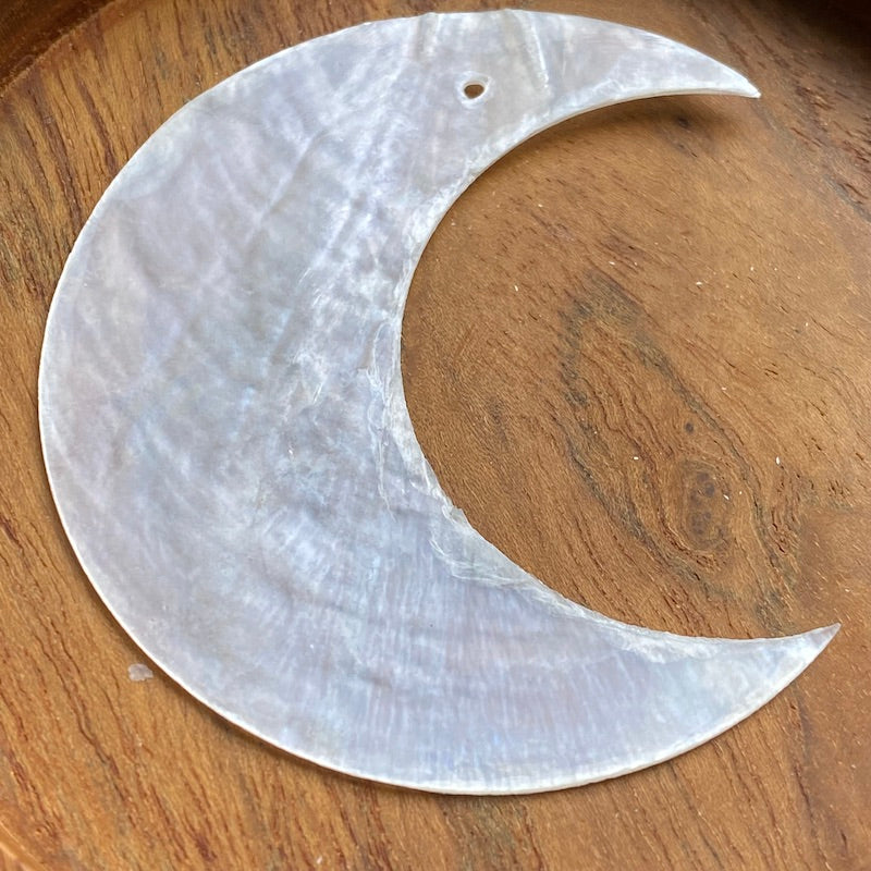 1-hole 6cm Capiz MOON (10)