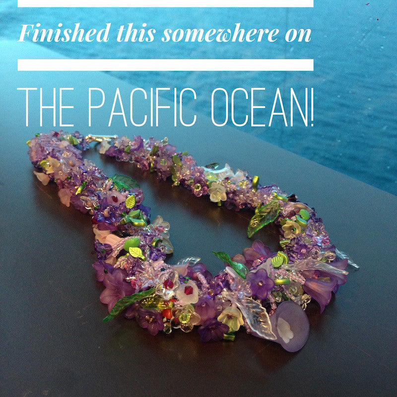 Along the Garden Path Necklace Pattern