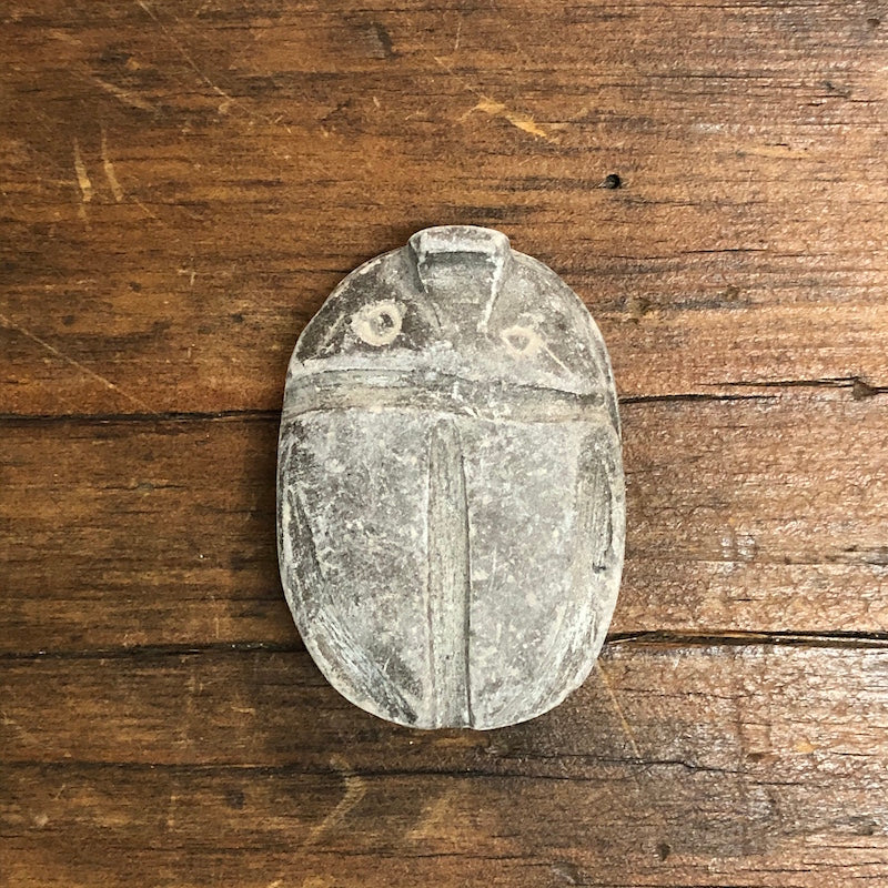 Scarab Vintage Egyptian Carved Stone #24