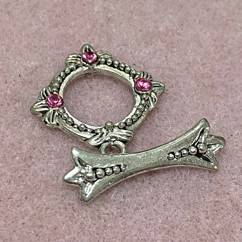 Swarovski Crystal Toggle
