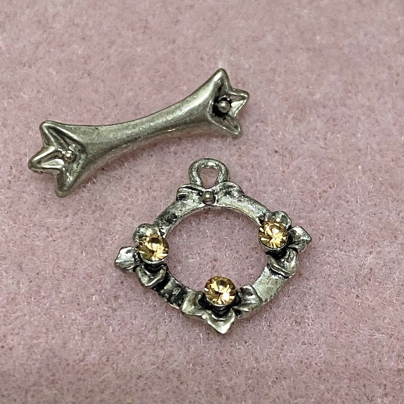 Swarovski Crystal Toggle