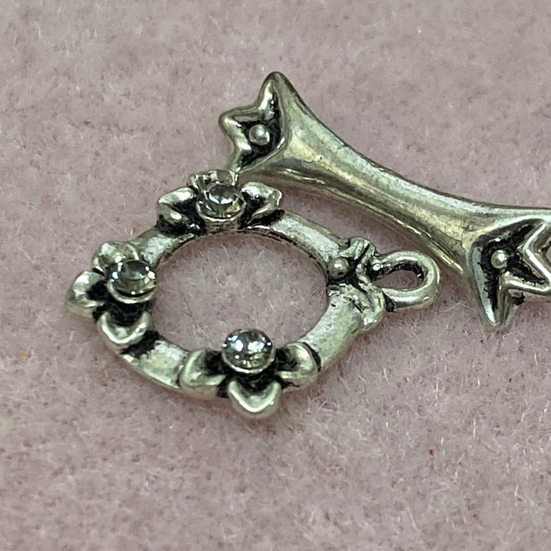 Swarovski Crystal Toggle